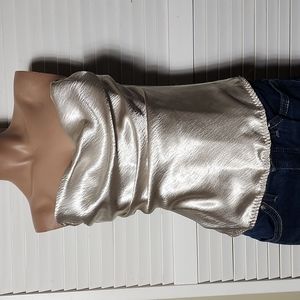 Victoria's Secret Shimmering Silver Camisole